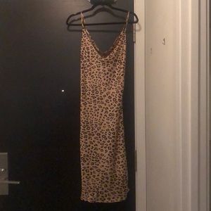 Bardot Leopard print dress size XS
